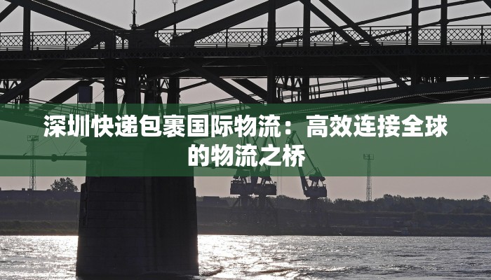 深圳快递包裹国际物流:高效连接全球的物流之桥 深圳快递包裹国际物流:高效连接全球的物流之桥