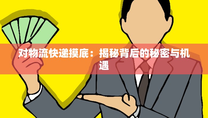 对物流快递摸底:揭秘背后的秘密与机遇 对物流快递摸底:揭秘背后的秘密与机遇