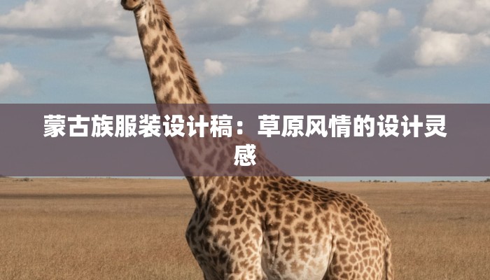 蒙古族服装设计稿：草原风情的设计灵感