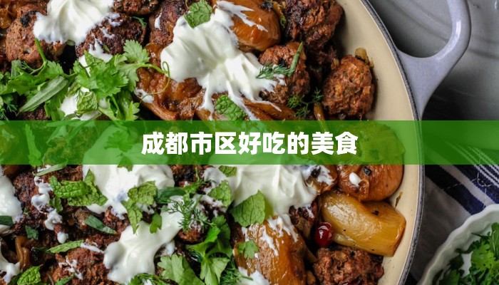 成都市区好吃的美食