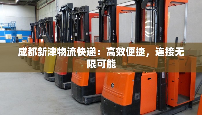 成都新津物流快递：高效便捷，连接无限可能